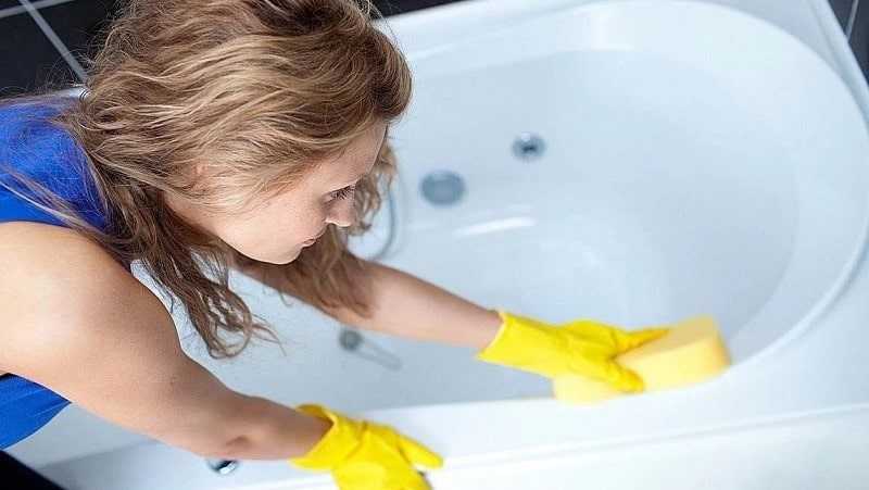 Мытье ванны